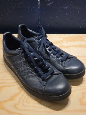 Adidas Originals Campus 2005 - Euro Release Navy Leather Sneakers (Size 12.5)